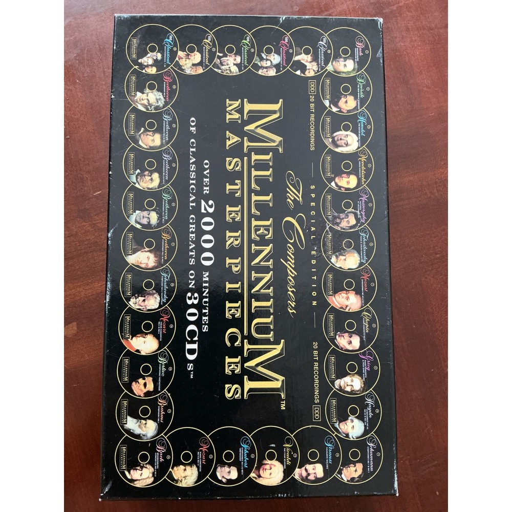 Millennium Masterpieces The Composers Special Edition 30 CD Box Set Classical